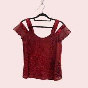 Francesca Crushed Velvet Top